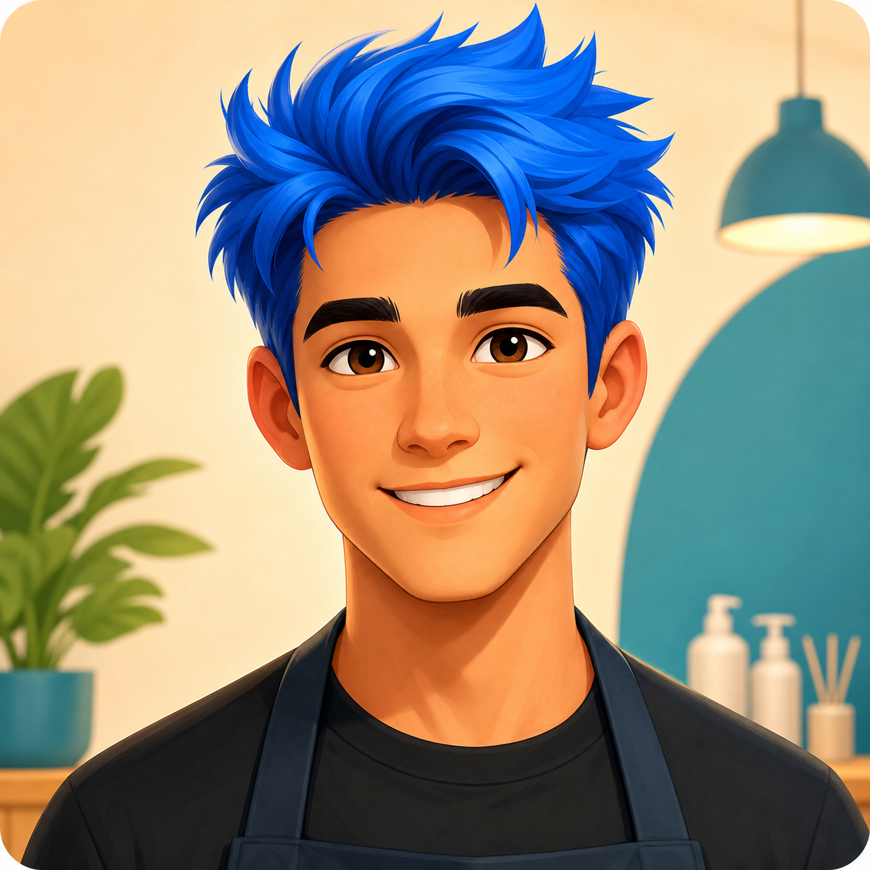 KI-Cartoon-Avatar von Max