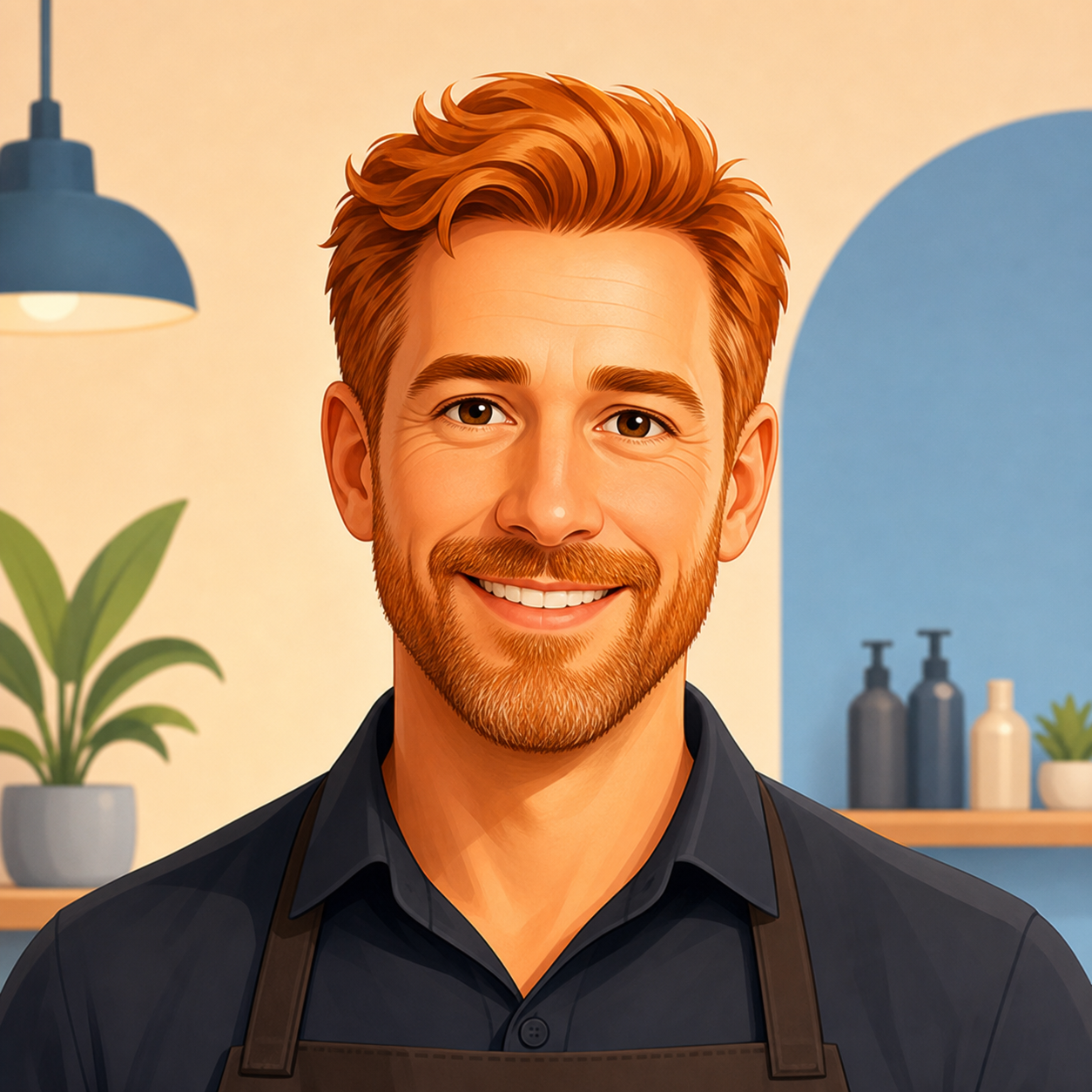 KI-Cartoon-Avatar von Peter