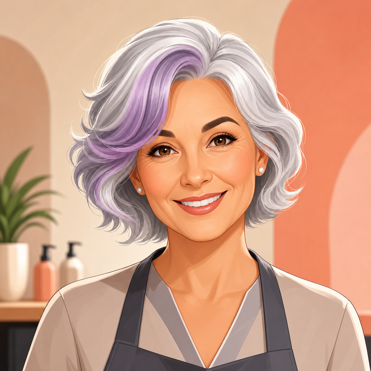 KI-Cartoon-Avatar von Sophie